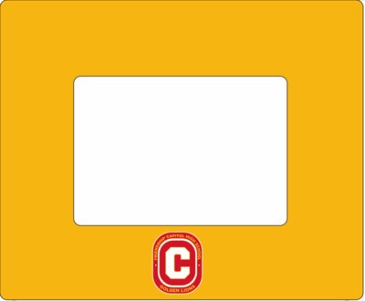 Picture Frame Yellow